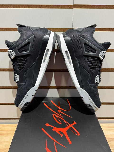 Jordan 4 Retro SE Black Canvas