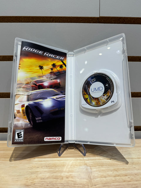 Namco Ridge Racer Racing Game for Sony PSP 2005 Multiplayer Manual Included
