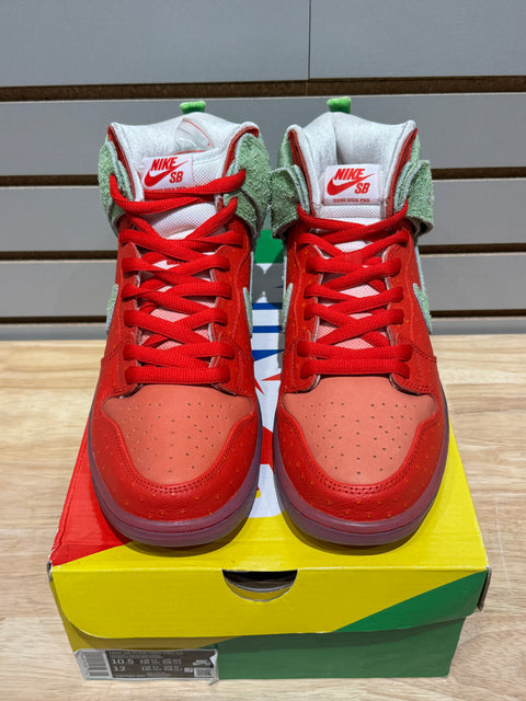 Nike SB Dunk High Strawberry Cough (Regular Box) Sz 10.5