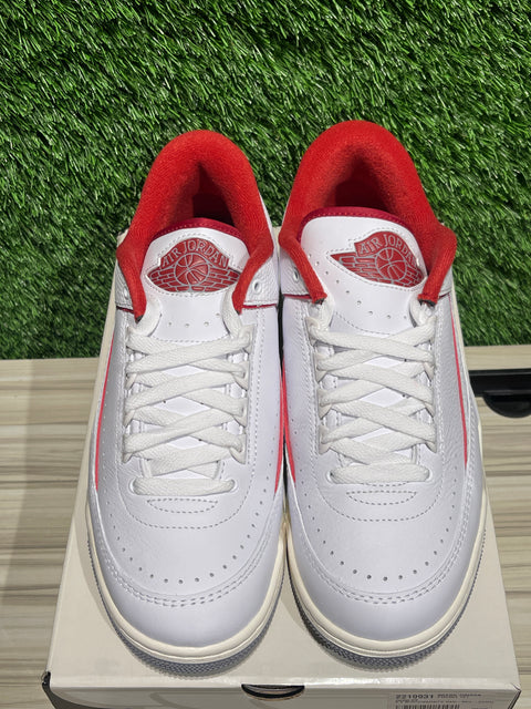 Jordan 2/3 White Varsity Red