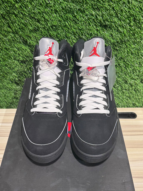 Jordan 5 Retro OG Black Metallic Reimagined Sz 11.5M