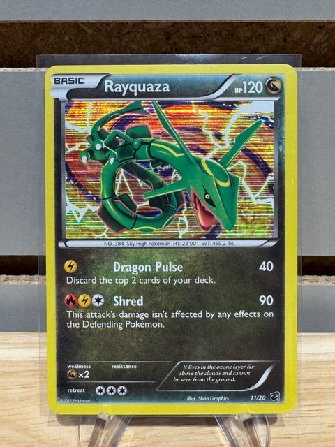 Rayquaza - 11/20 (Dragon Vault) - Blister Exclusives (BLE) Pokemon