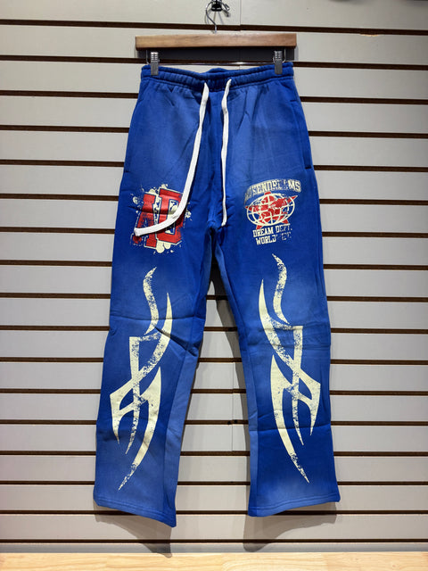 Awoken Dreams Dept. Royal Blue Sweatpants Sz S