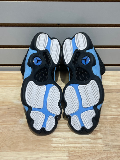 Jordan 13 Retro Black University Blue Sz 8.5