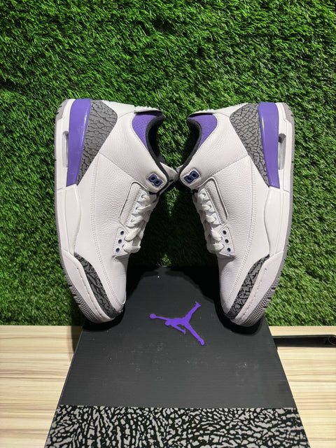 Jordan 3 Retro Dark Iris Sz 10.5M