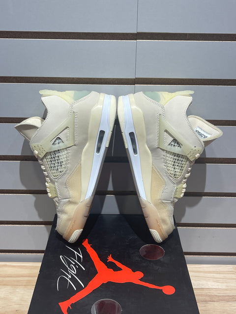 Jordan 4 Retro Off-White Sail (Women's) Sz 7.5