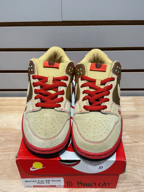 Nike SB Dunk Low Money Cat Sz 10