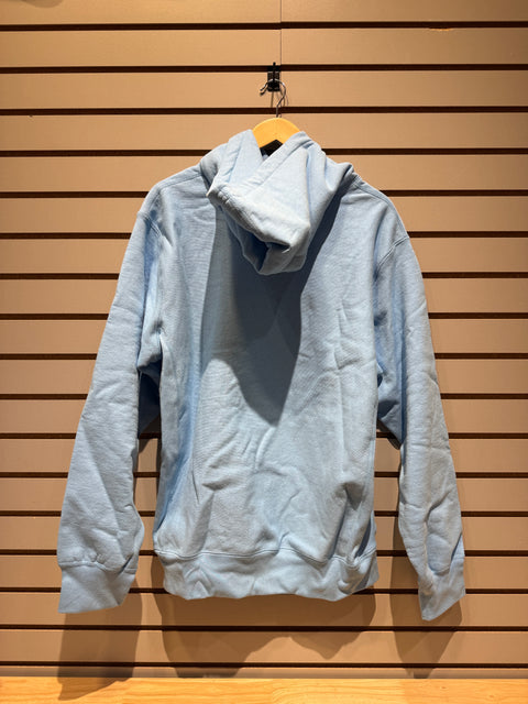 Supreme Bandana Box Logo Hooded Sweatshirt Light Blue Sz XL