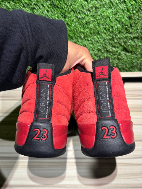Jordan 12 Retro Reverse Flu Game Sz 7.5M