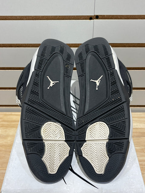 Jordan 4 Retro White Thunder Sz 12