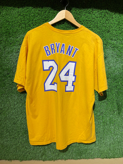 Vintage Los Angeles Lakers Kobe Bryant 24 Tee Sz XL