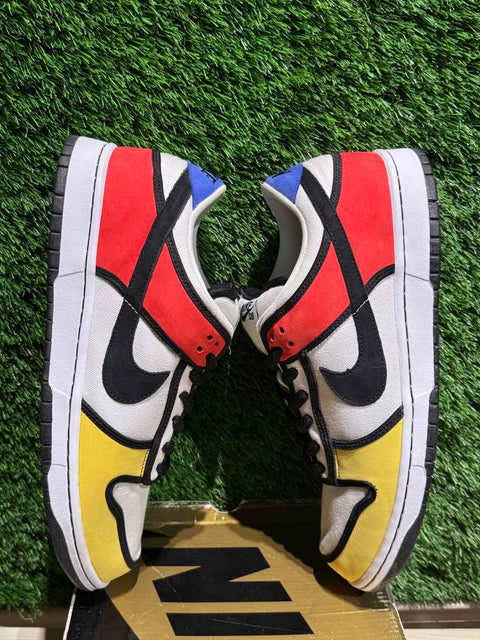 Nike SB Dunk Low Piet Mondrian Sz 13M