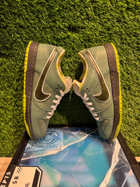 Nike SB Dunk Low Concepts Green Lobster Sz 7.5M