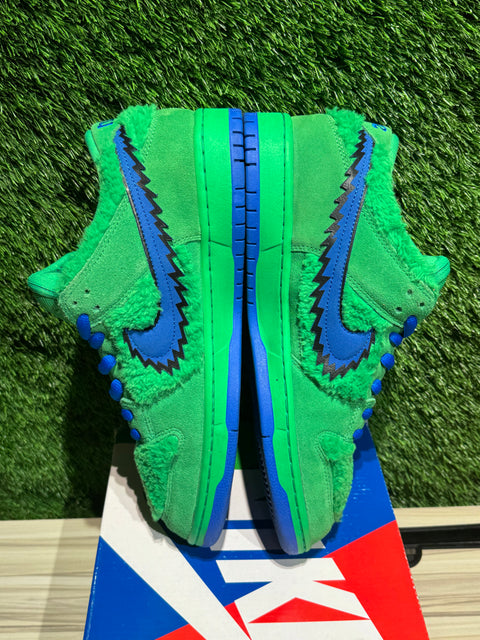 Nike SB Dunk Low Grateful Dead Bears Green Sz 12M