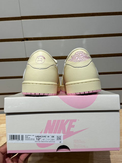 Jordan 1 Retro Low OG SP Travis Scott Shy Pink Sz 12.5