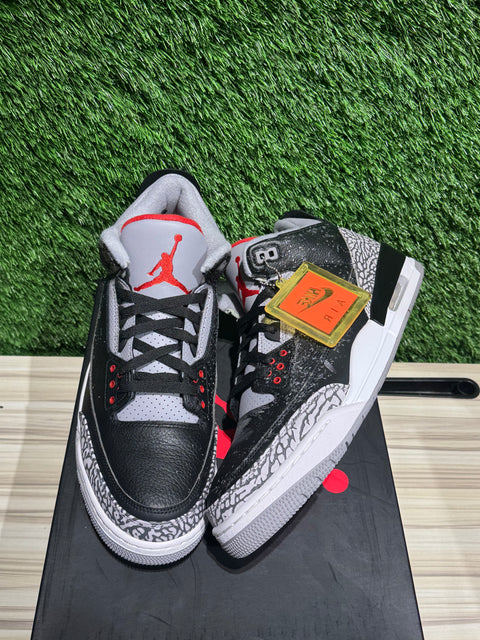 Jordan 3 Retro Black Cement (2018) Sz 13M