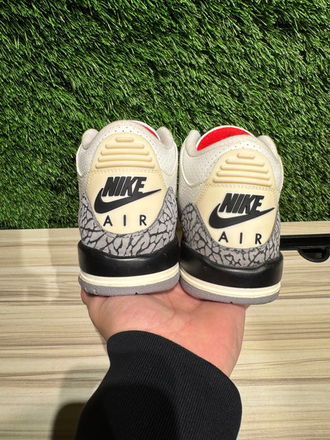 Jordan 3 Retro White Cement Reimagined (GS) Sz 5Y