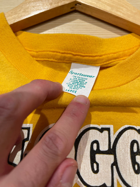 1983 True Vintage 70s Single Stitch The Clogging Factory Tee Sz L