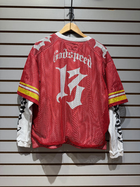Godspeed TD Layered Jersey Red/White Sz XL