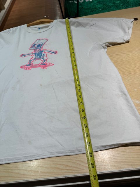 Vintage Bart Simpson X-Ray Tee Sz XXL