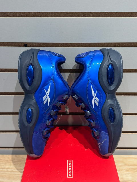Reebok Question Low Panini Rookie Signature Prizm Sz 8.5