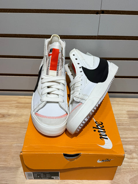 Nike Blazer Mid 77 Jumbo White Black Sz 10
