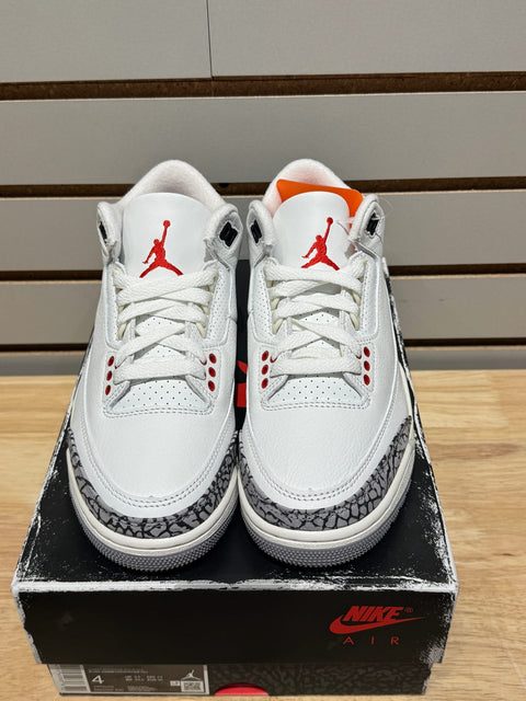 Jordan 3 Retro White Cement Reimagined Sz 4M