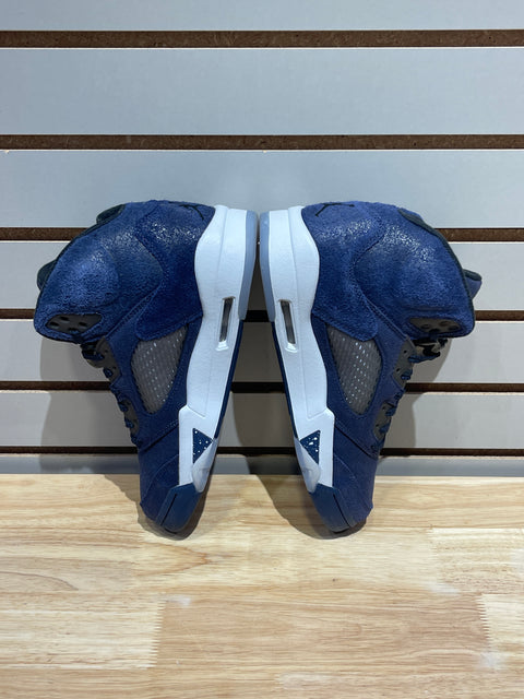 Jordan 5 Retro Midnight Navy Sz 9