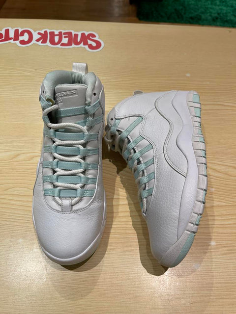 Jordan 10 Retro Ice Green (Women's) Sz 8W