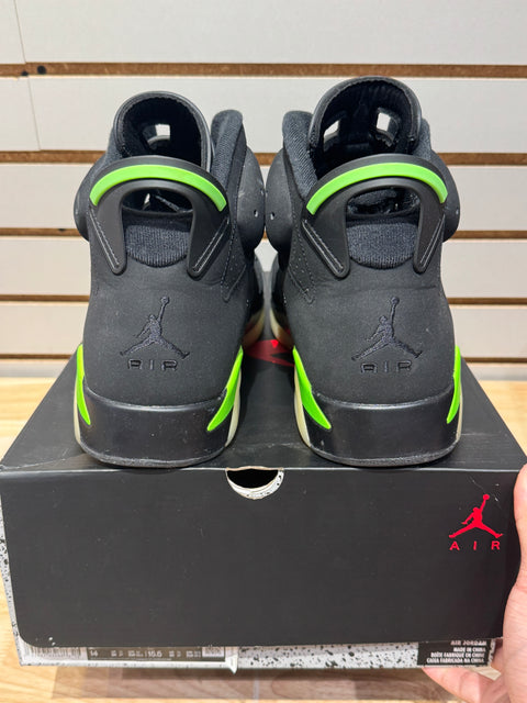 Jordan 6 Retro Electric Green Sz 14