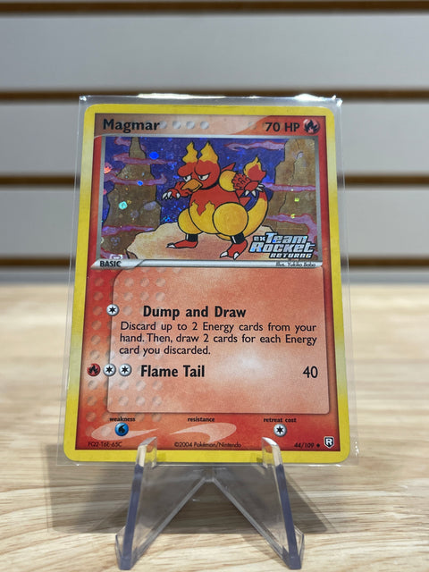 Magmar - Pokemon EX Team Rocket Returns (RR) Stamped Holofoil