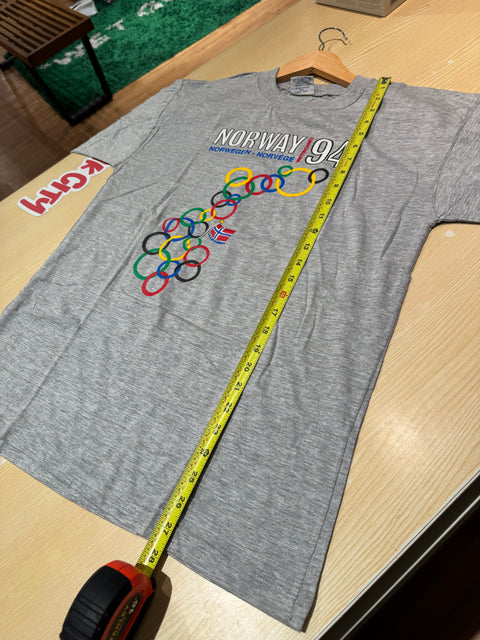 Rare VTG 1994 Norway Winter Olympics Tee Sz L