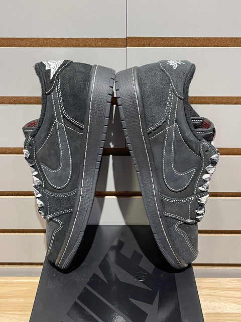 Jordan 1 Retro Low OG SP Travis Scott Black Phantom Sz 8