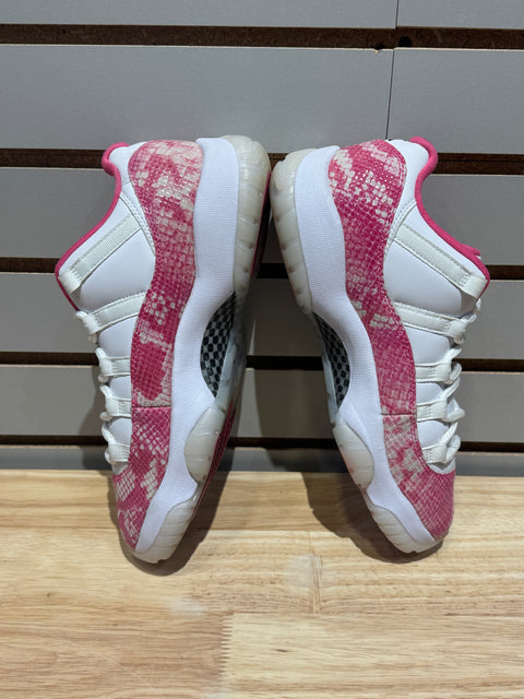 Jordan 11 Retro Low Pink Snakeskin (2019) (Women's) Sz 7.5M