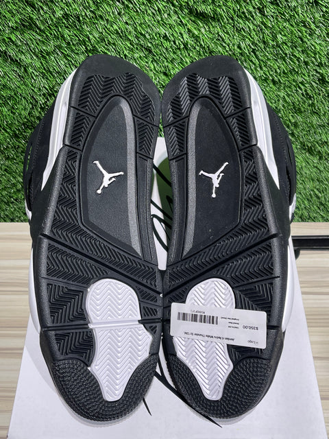 Jordan 4 Retro White Thunder Sz 13M.