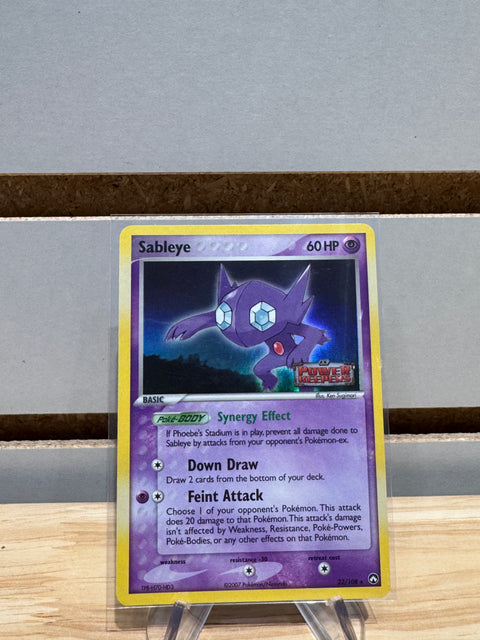 Pokémon Sableye - EX Power Keepers (PK) Reverse Holo