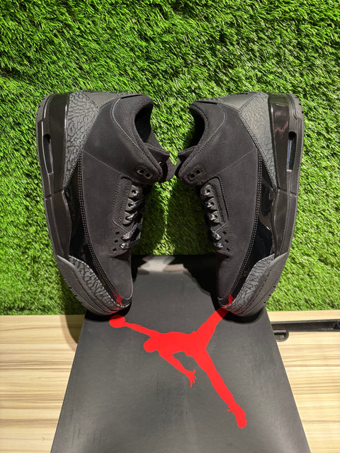 Jordan 3 Retro Black Cat (2025) Sz 10.5M