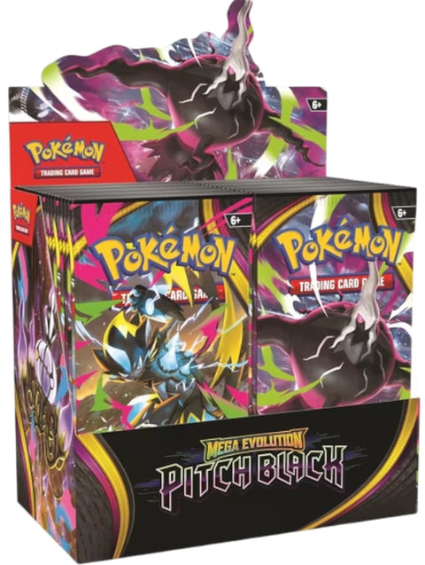 2026 Pokémon Mega Evolution Pitch Black Booster Box