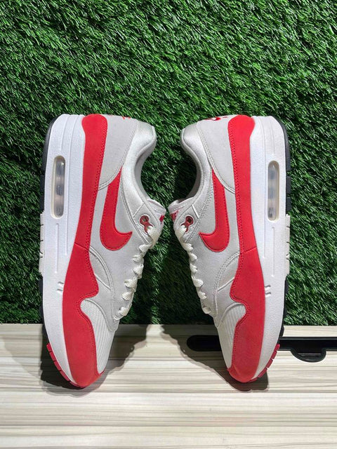 Nike Air Max 1 Anniversary Red (2017/2018 Restock Pair) Sz 9.5M