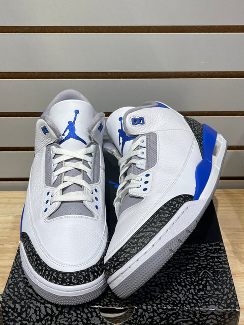 Jordan 3 Retro Racer Blue Sz 13