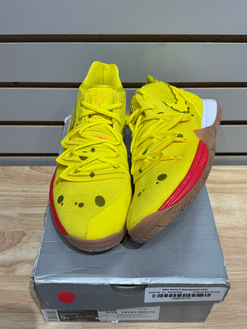 Nike Kyrie 5 Spongebob (GS) Sz 5Y
