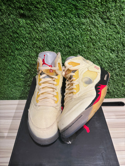 Jordan 5 Retro Off-White Sail Sz 11