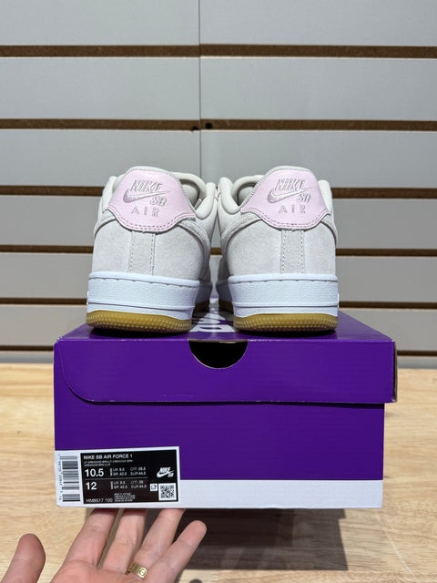 Nike Air Force 1 Low SB Light Orewood Brown Pink Sz 10.5