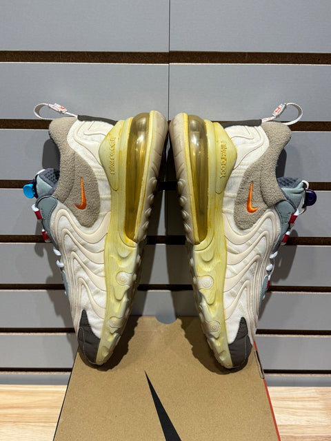 Nike Air Max 270 React ENG Travis Scott Cactus Trails Sz 10.5