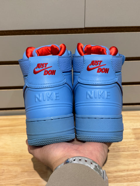 Nike Air Force 1 High Just Don All-Star Blue Sz 10