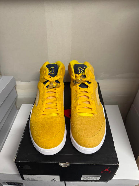 Jordan 5 Retro Michigan PE (2021) Sz 14