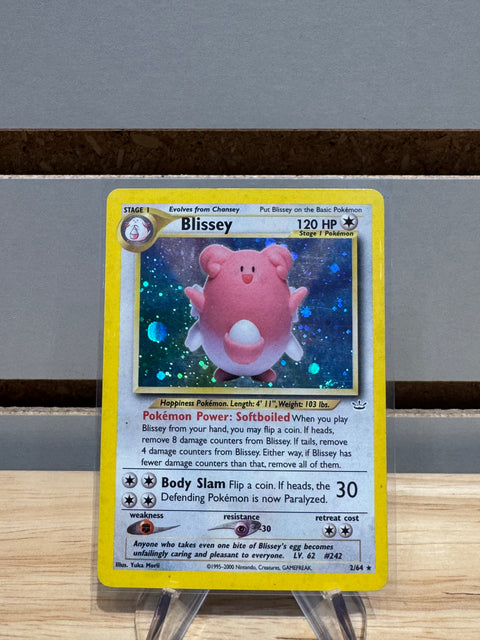 Blissey #2/64 - Pokemon Neo Revelation (N3)(Holofoil)