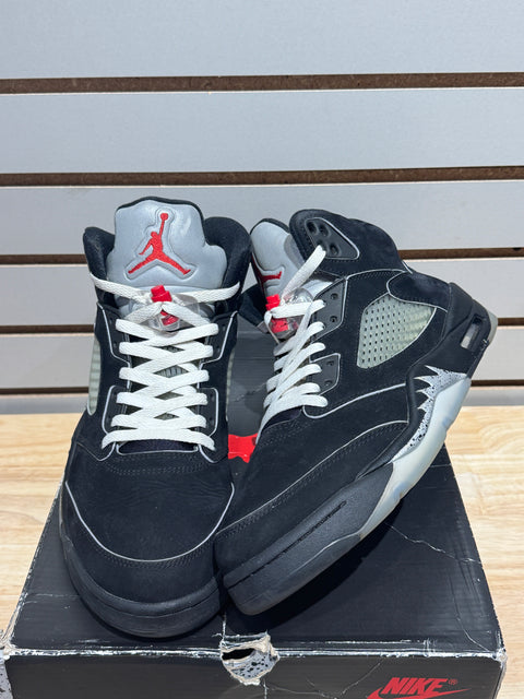 Jordan 5 Retro OG Black Metallic Reimagined Sz 10.5