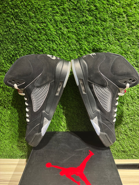 Jordan 5 Retro OG Black Metallic Reimagined Sz 13