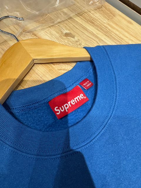 Supreme Small Box Crewneck (FW20) Pale Royal Sz M